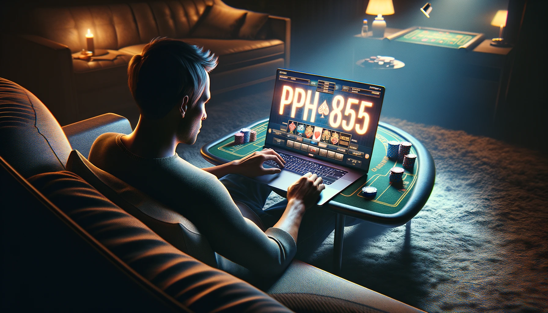 Can I play games on PPH855 on my mobile device? Laptop or Mobile